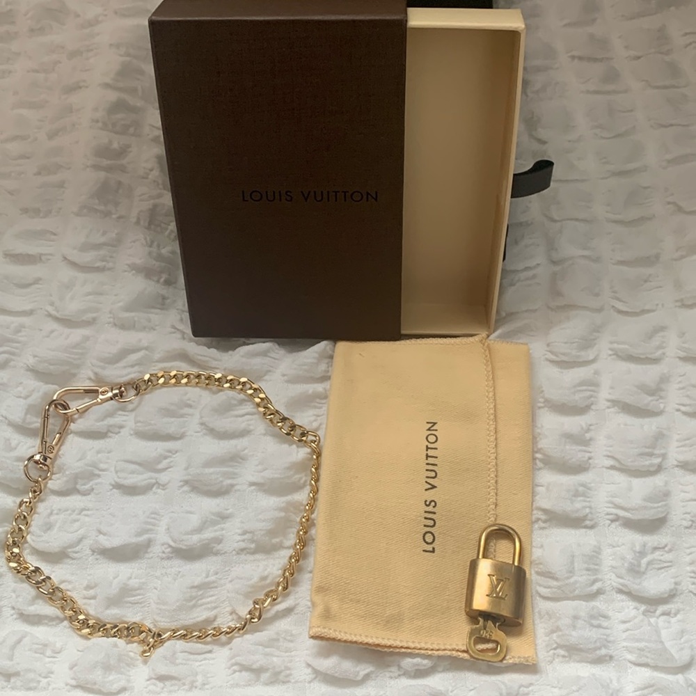 4 Piece LV Bundle with unbranded 16" chain